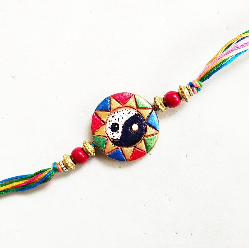 Eco-friendly Tulasi Seed Rakhi - Colours of Life