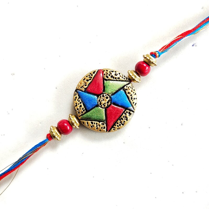 Tulasi Seed Rakhi - The Wheel