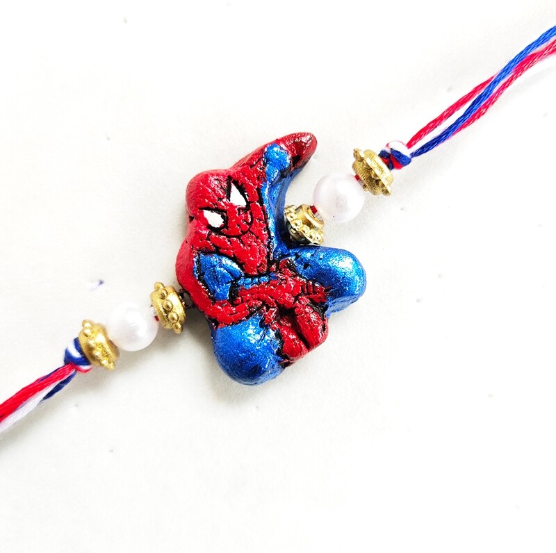 Tulasi Seed Rakhi - Spiderman