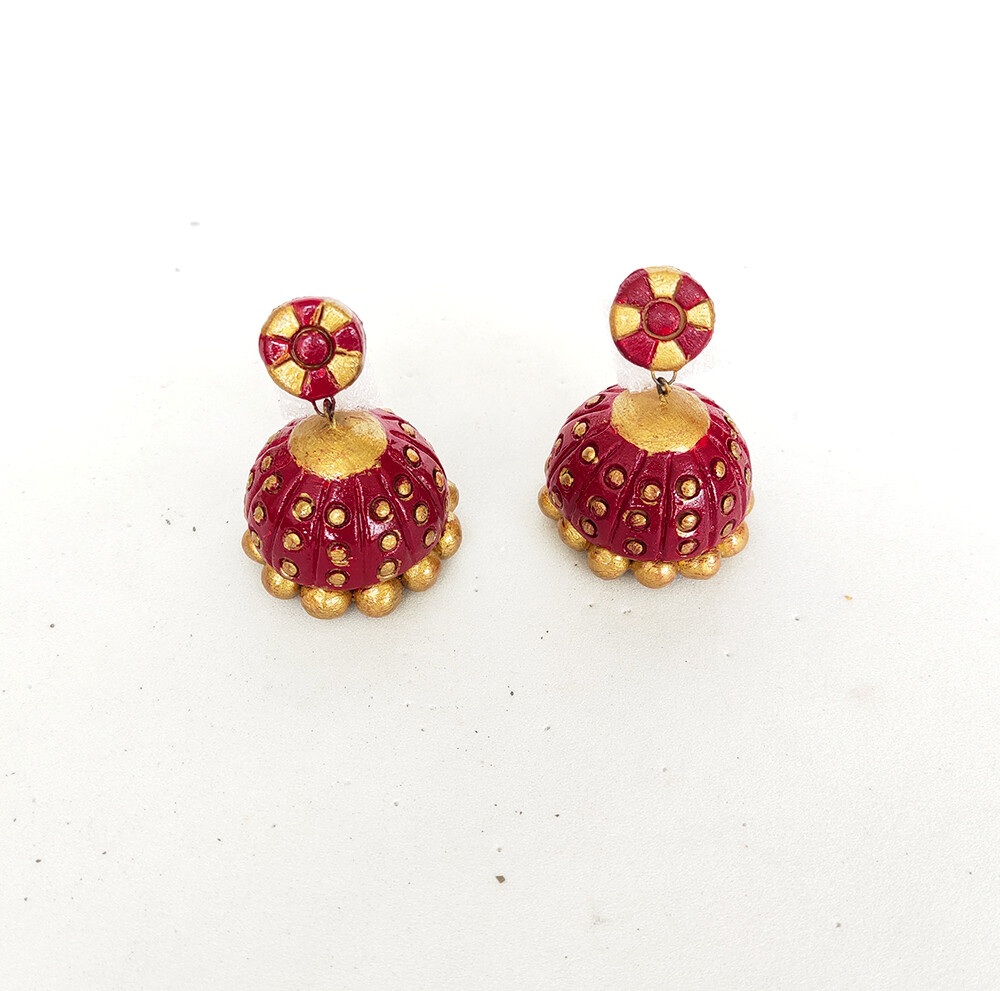 Terracotta Jhumka JH240