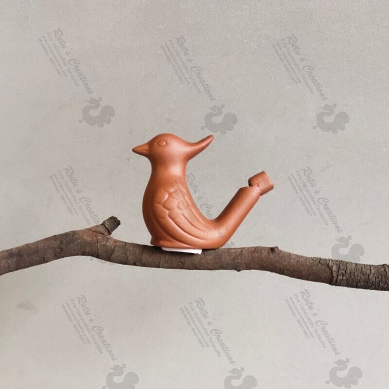 Eco-friendly Terracotta Bird Water Whistle