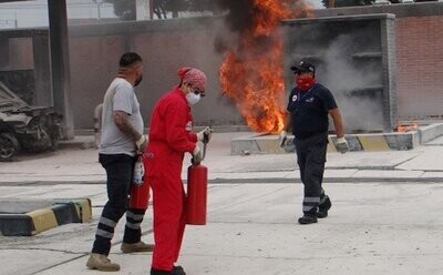 Curso Multi-brigadas (evacuacion, busqueda y rescate, primeros auxilios, combate contra incendio)