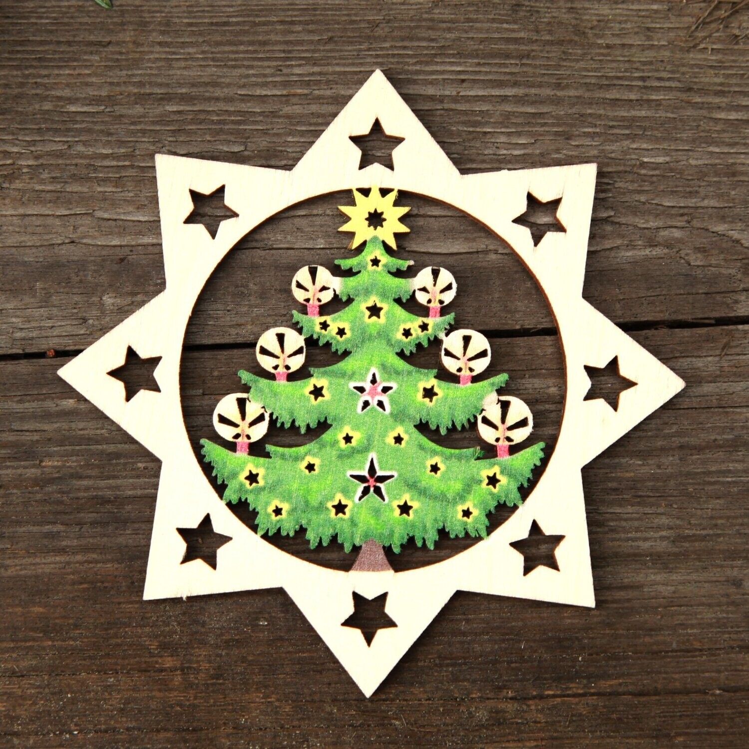 Weihnachtsstern "Tannenbaum" color