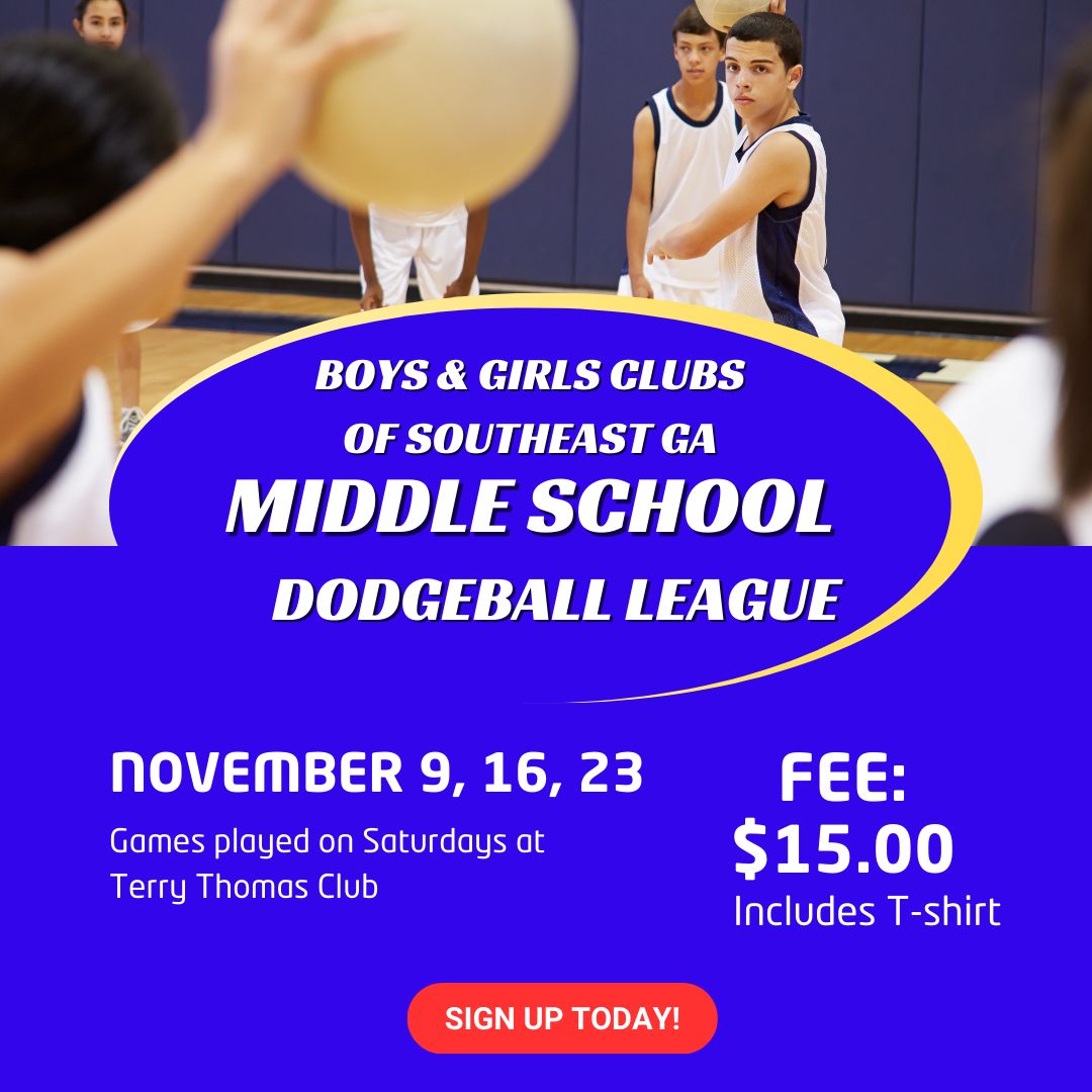 Dodgeball Sign Up (2024) *MIDDLE SCHOOL ONLY*