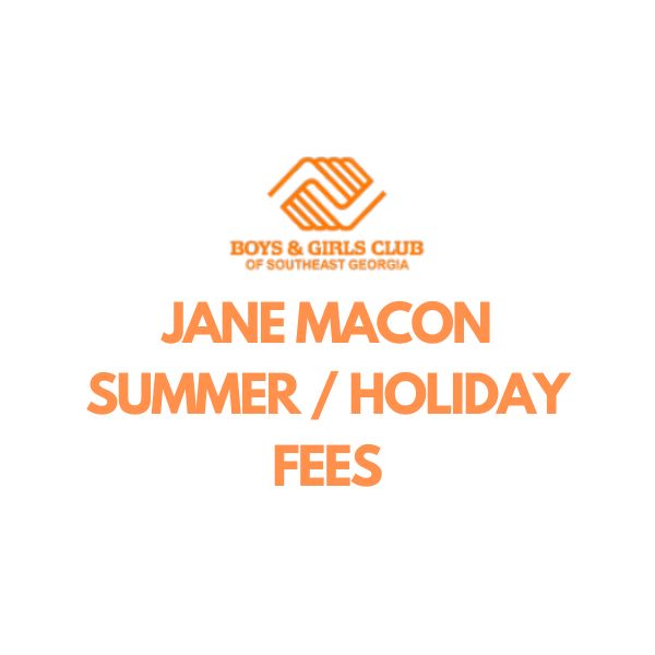 Jane Macon Holiday Fees