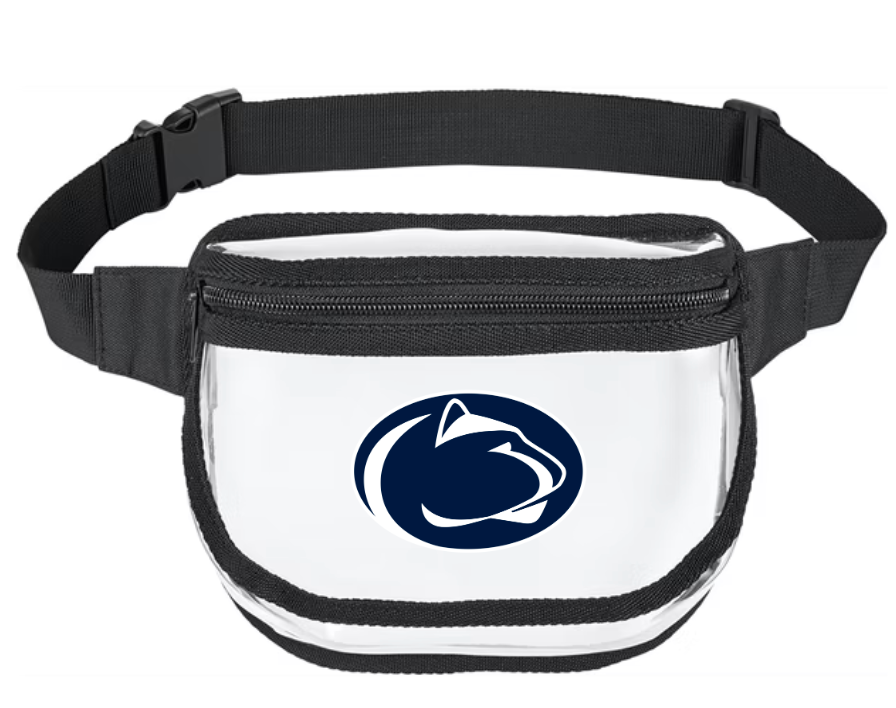 CLEAR PVC GAME DAY BELT BAG