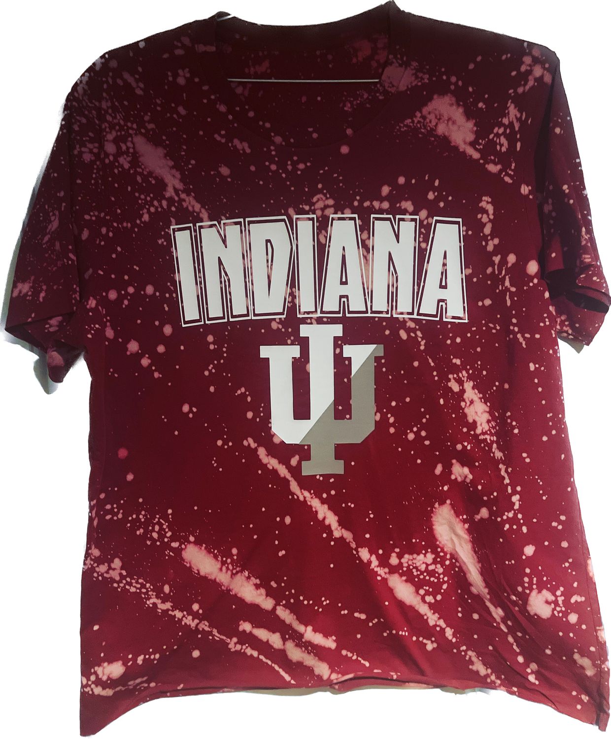 BLEACHED COLLEGE TEE