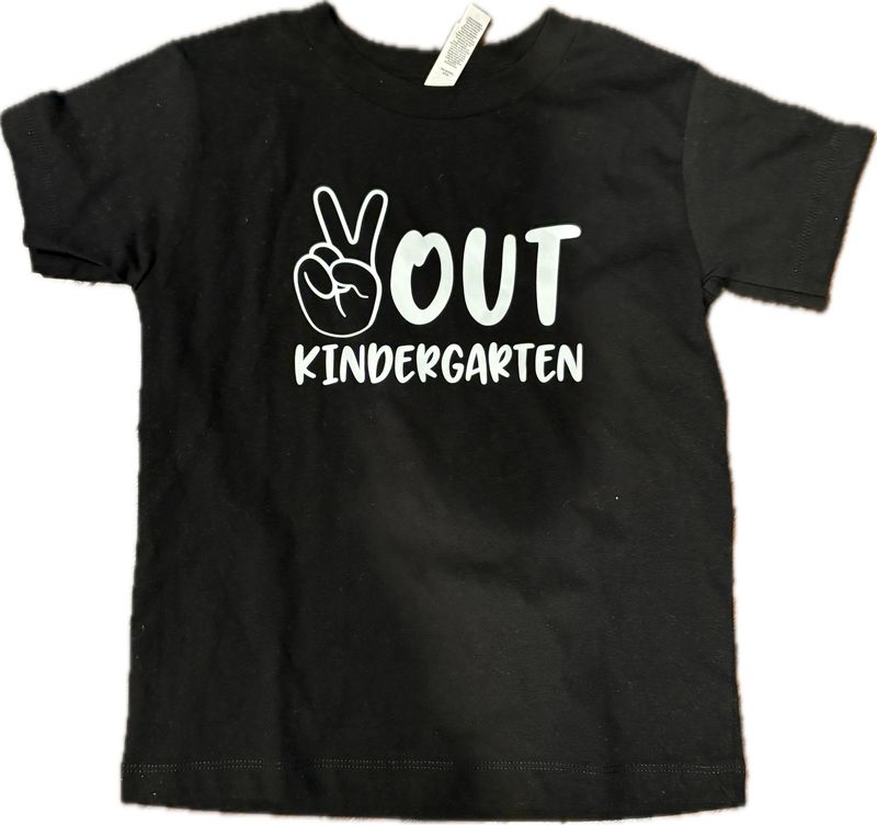 Peace Out Kindergarten