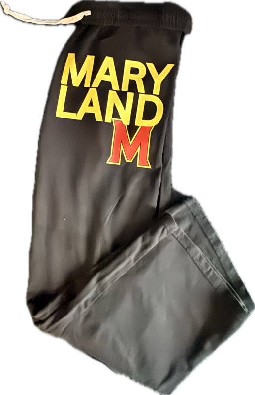 Large Font College Logo Sweatpants