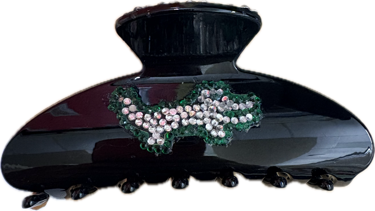 Rhinestone Claw Clip, Design: G and Gator