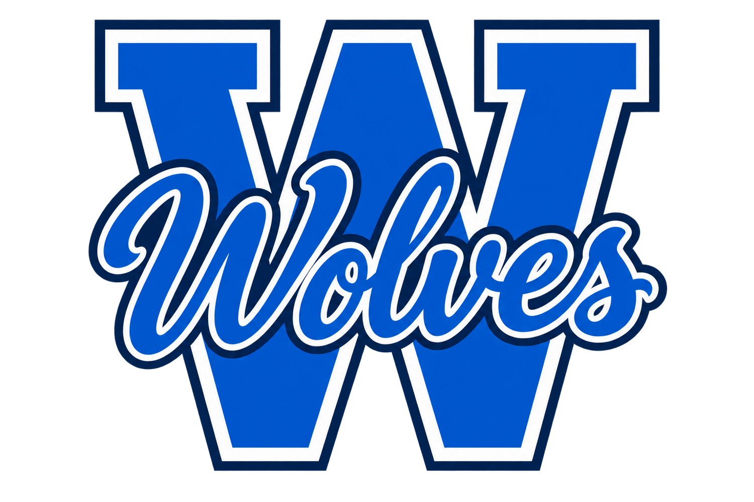 Washington Wolves (Small School Logo)