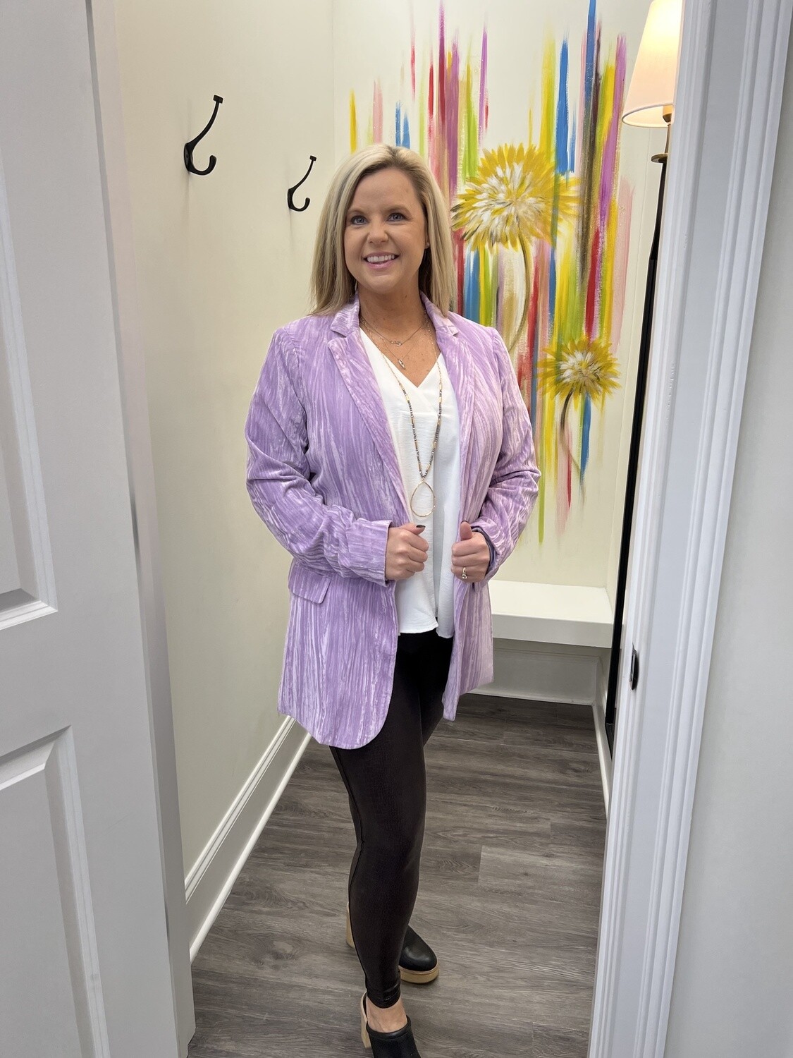 Lavender Blazer