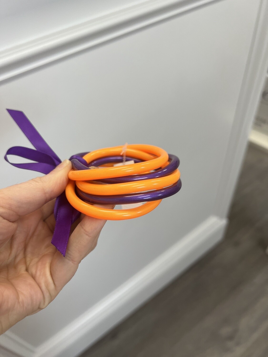 SPIRIT BRACELETS ORANGE AND PURPLE