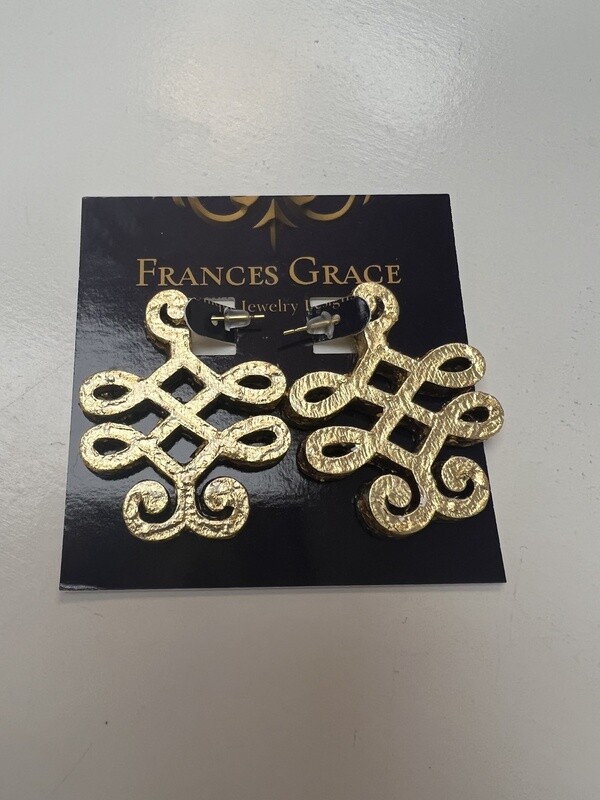 Linear Yvonne Large Earrings