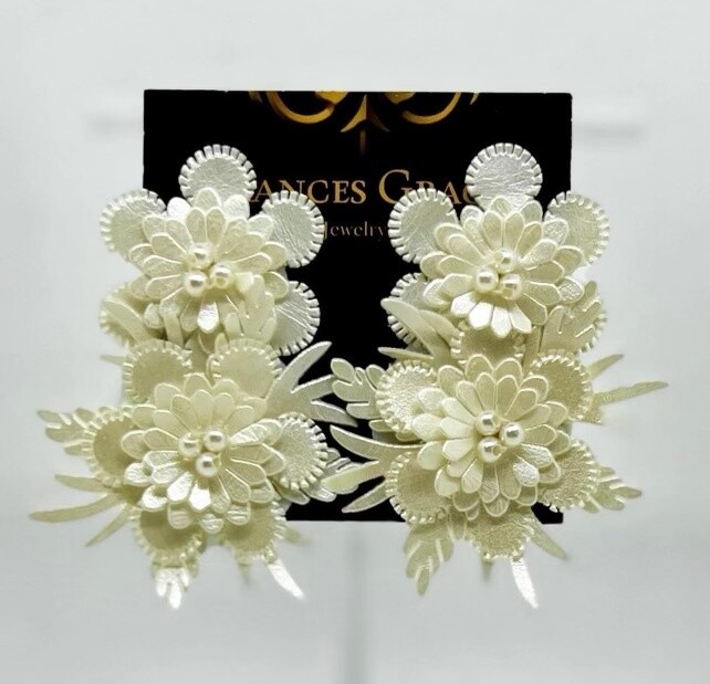 Floral Wedding Earring