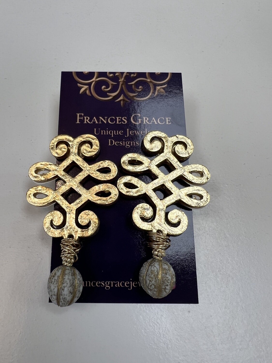Yvonne Neutral Earrings