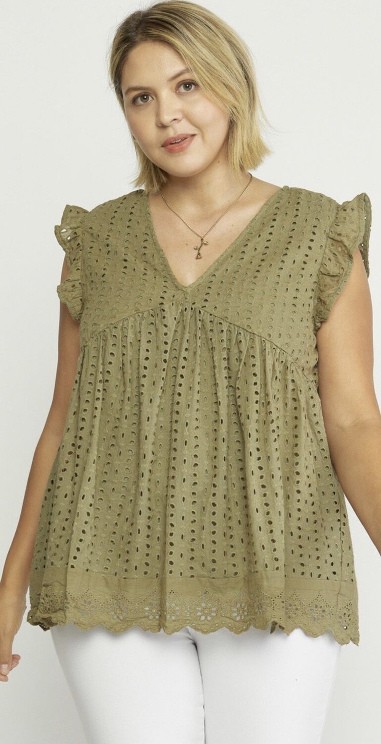 Olive eyelets
