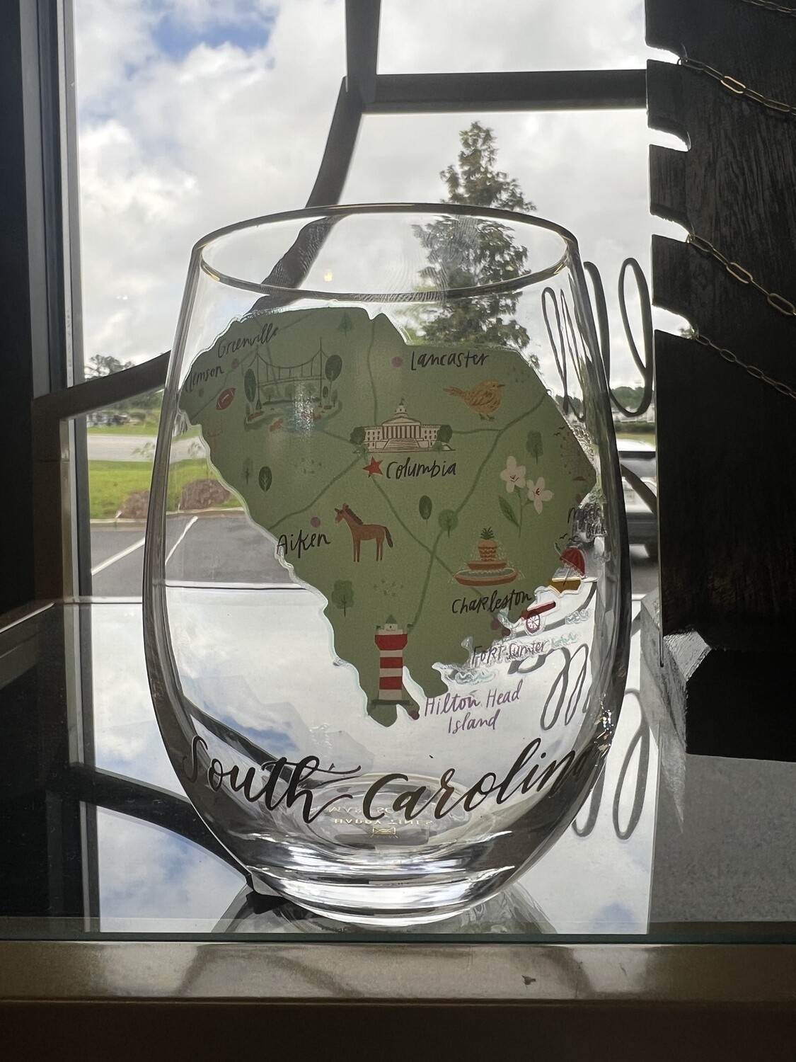 SC wine glass