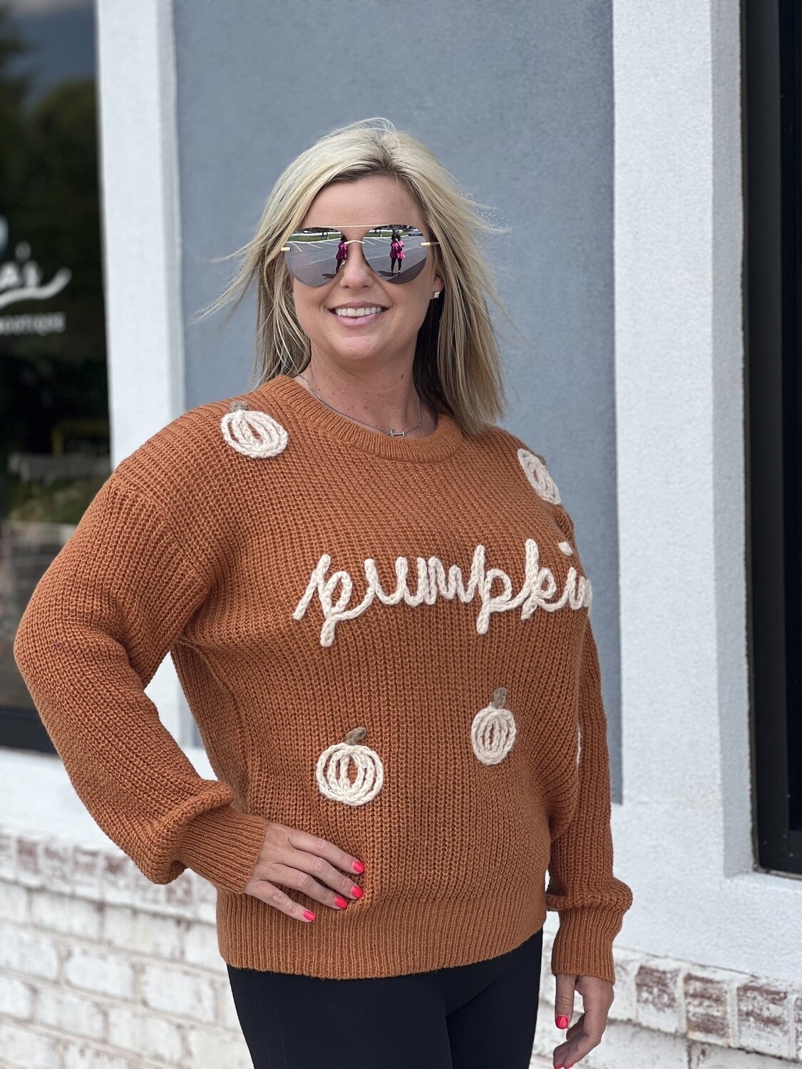 PUMPKIN SWEATER