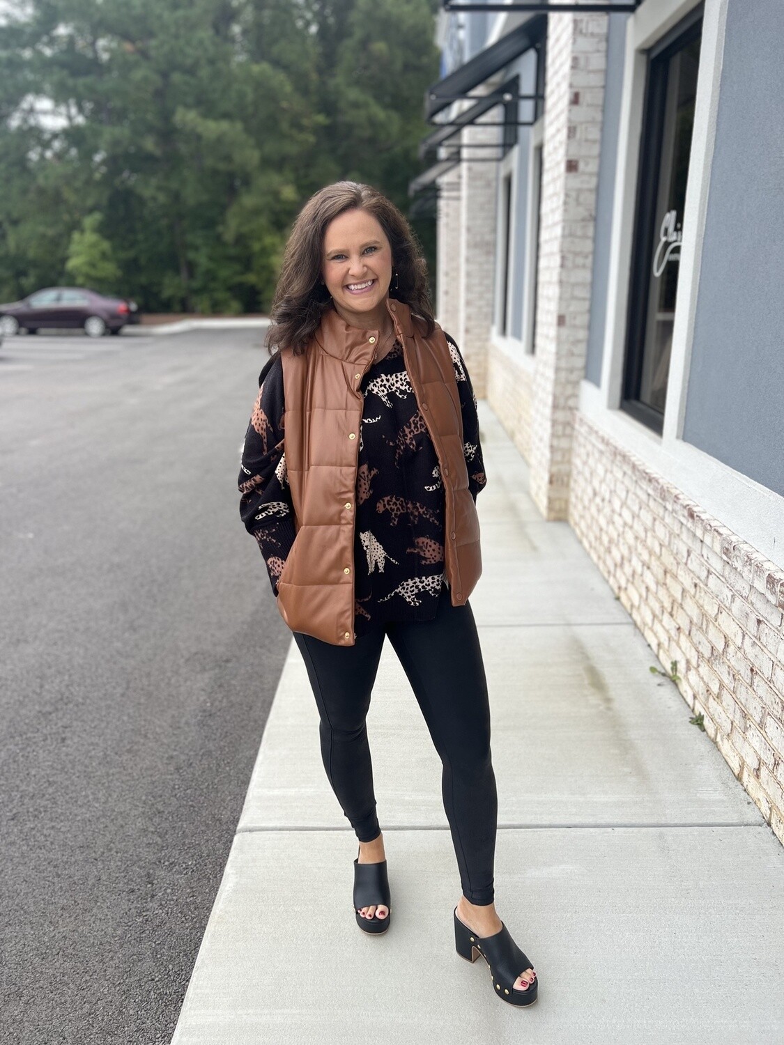BROWN MUD VEST