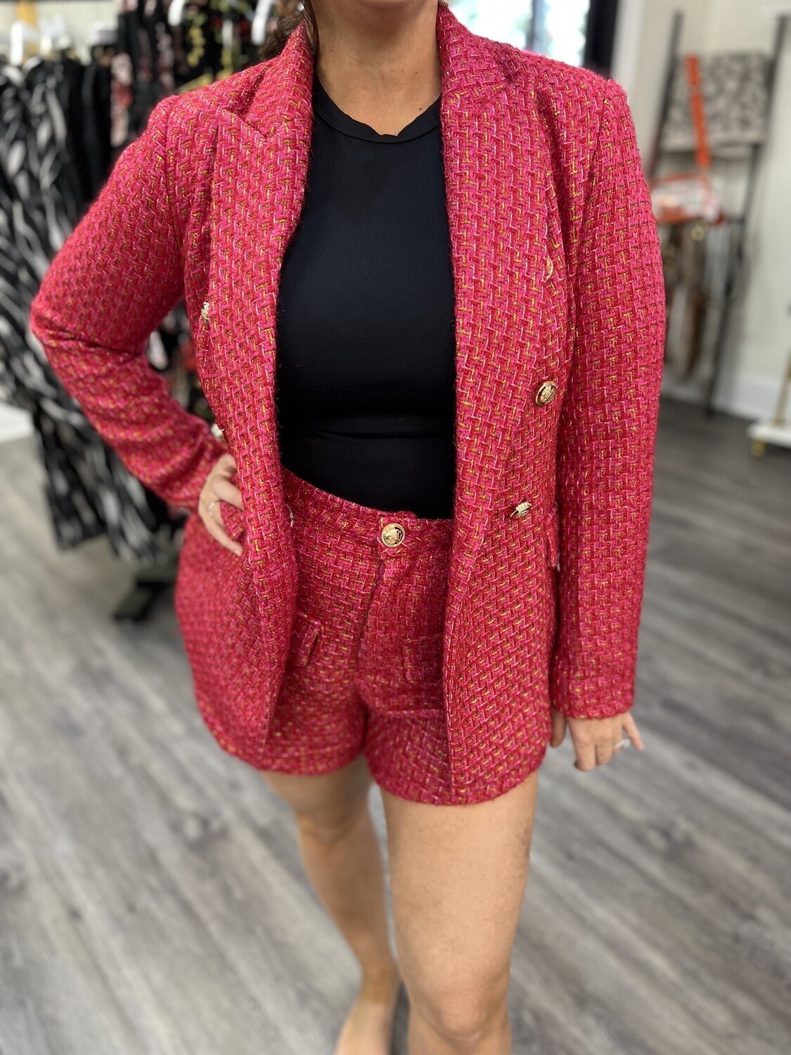 Tucker strawberry blazer