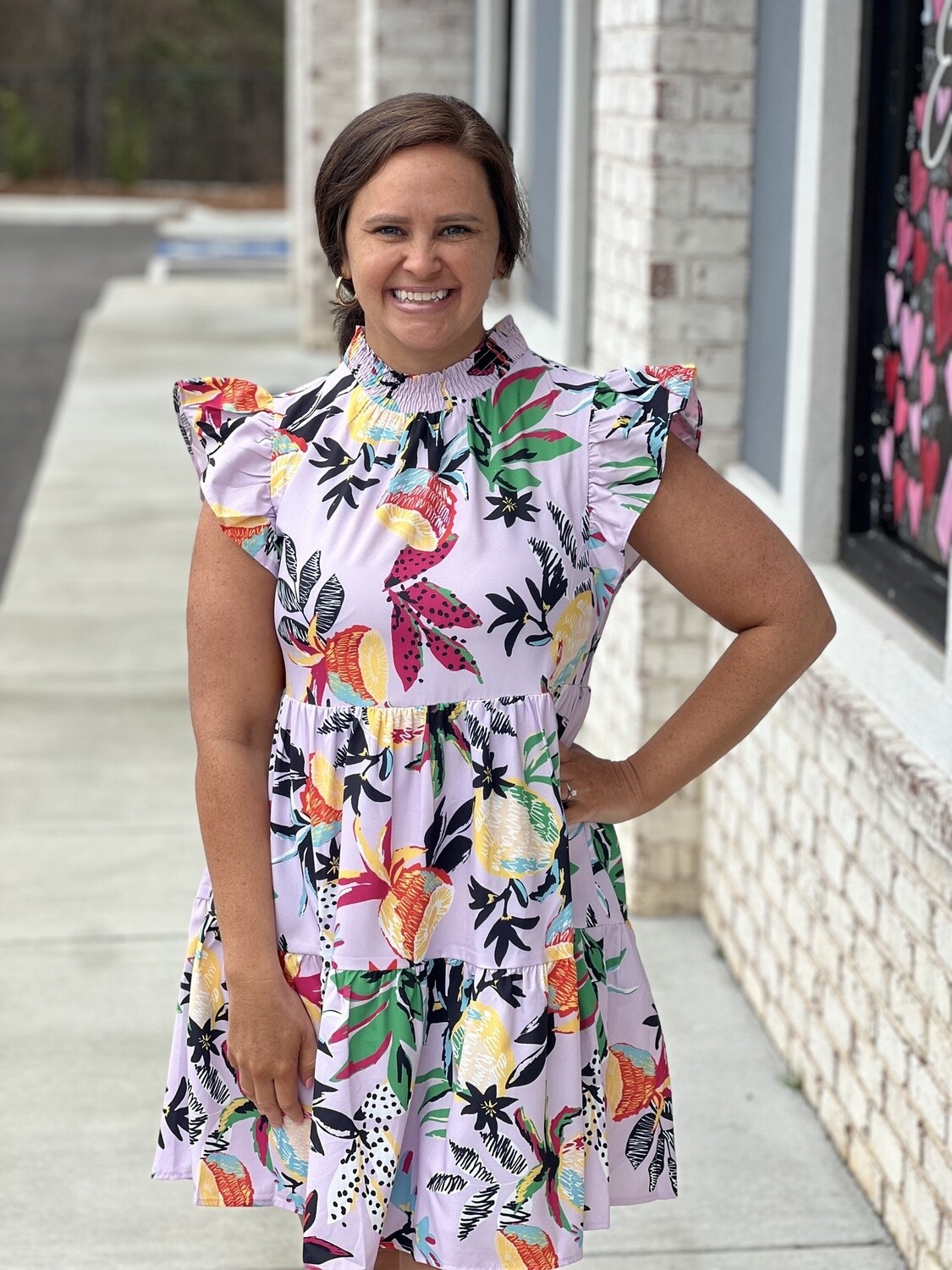 LAVENDER MIAMI DRESS
