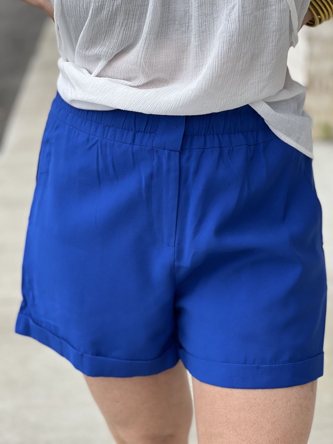 BLUE SHORTS, Size: SMALL