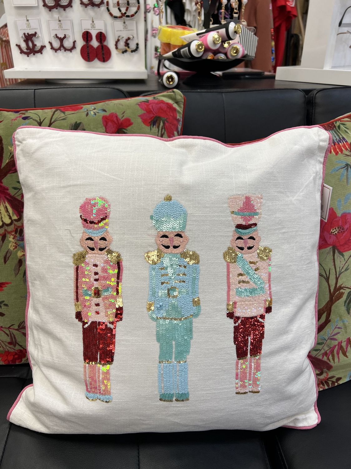 NUTCRACKER PINK PILLOW