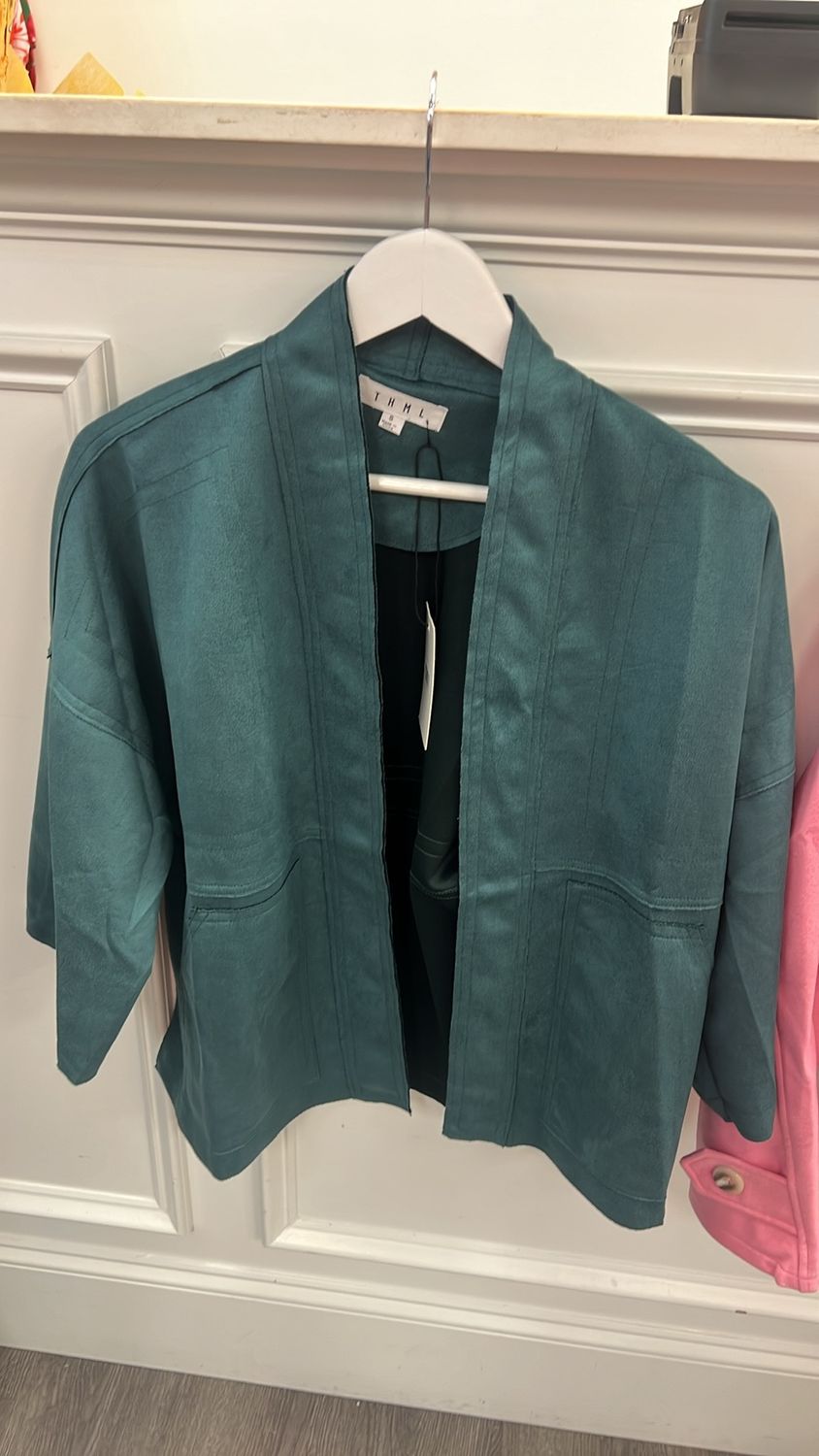 Teal coat