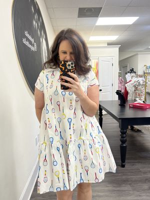 Causing a Racket dress