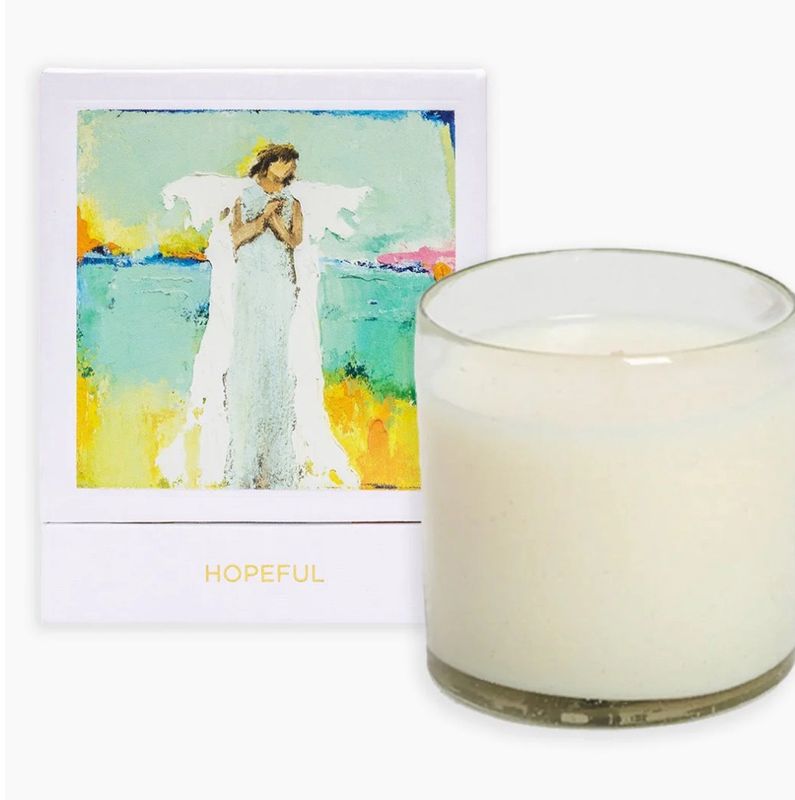 Hopeful candle