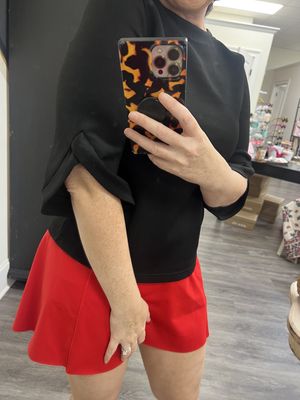 Black p shirt