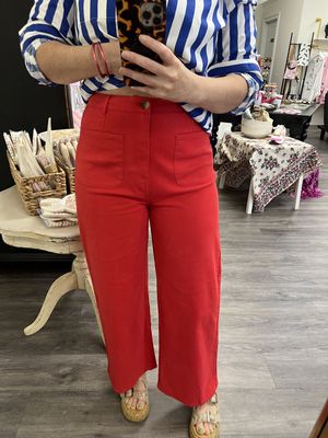 Red pants
