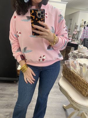 Shark queen top