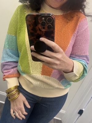 Rainbow Queen sweater