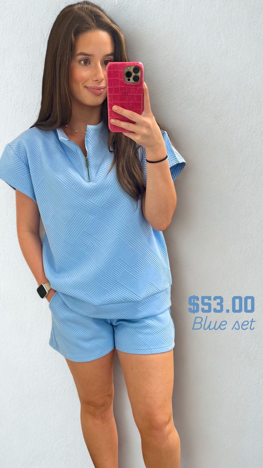 Light blue seen set