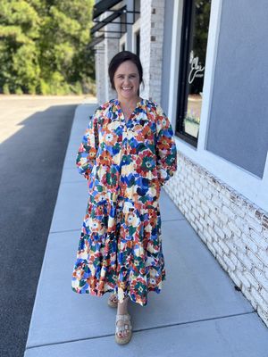 Wildflower whirl print