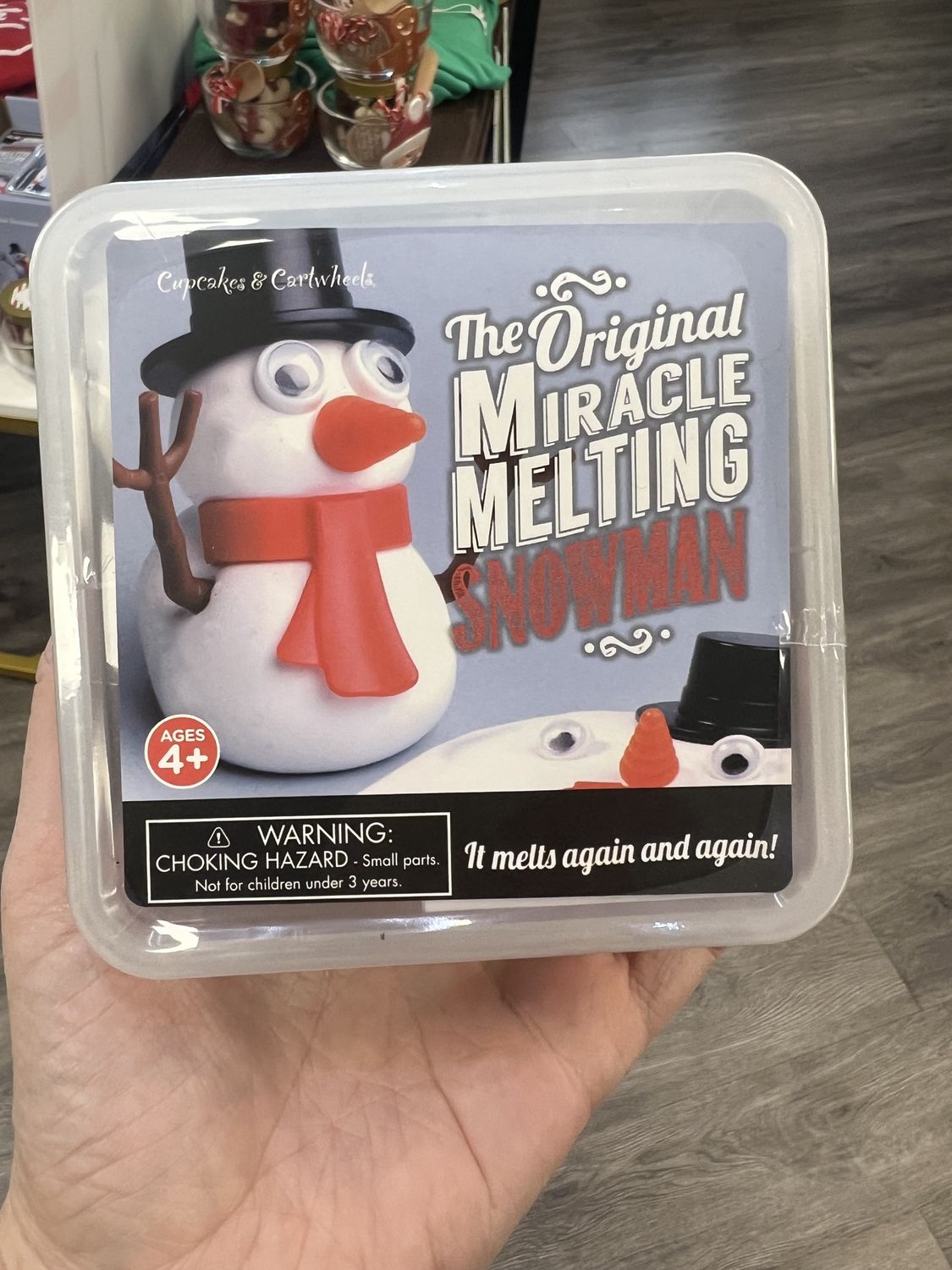 Melting snowman