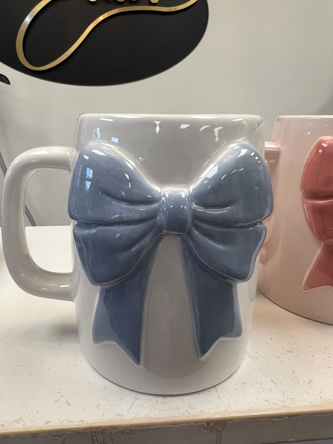 Blue mug