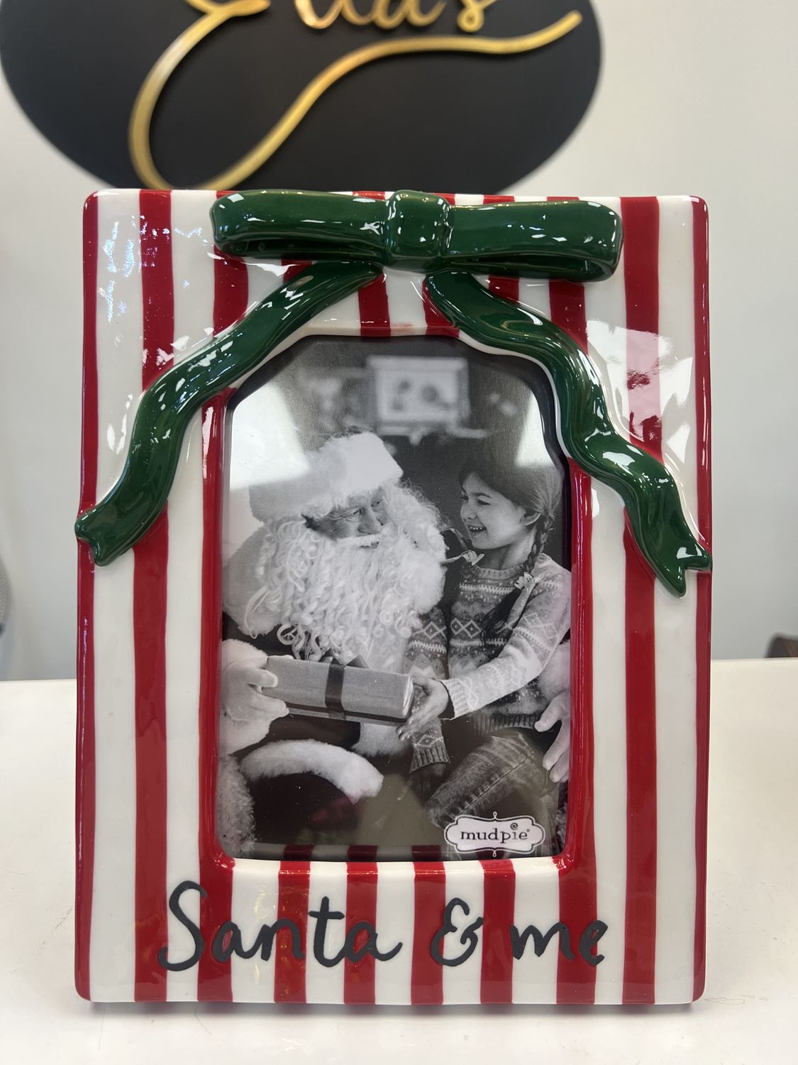 Santa and me frame