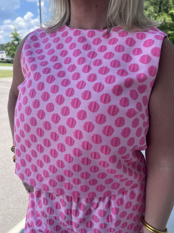 Polka dot top