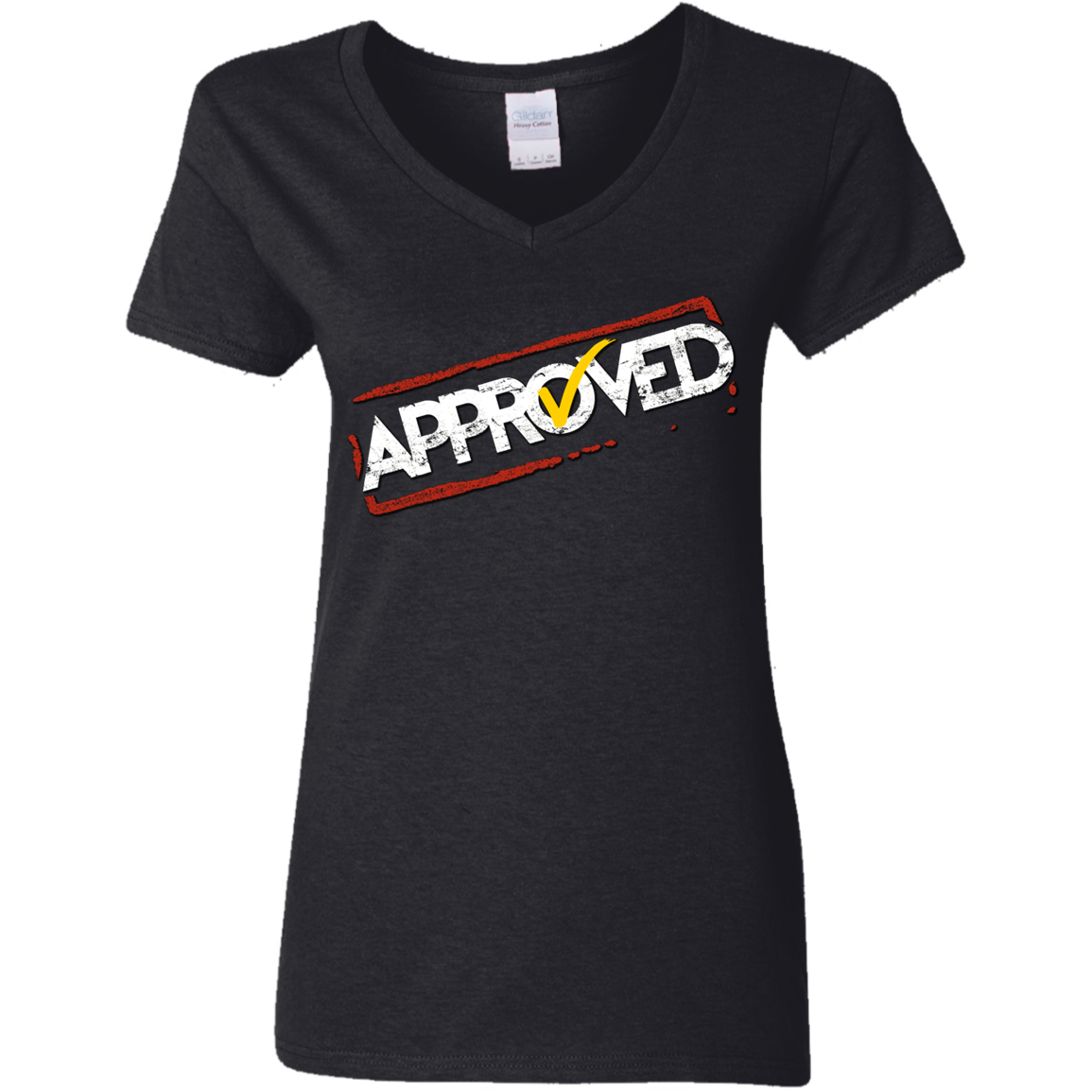 Approved (Logo) Women's V-Neck T-Shirt
