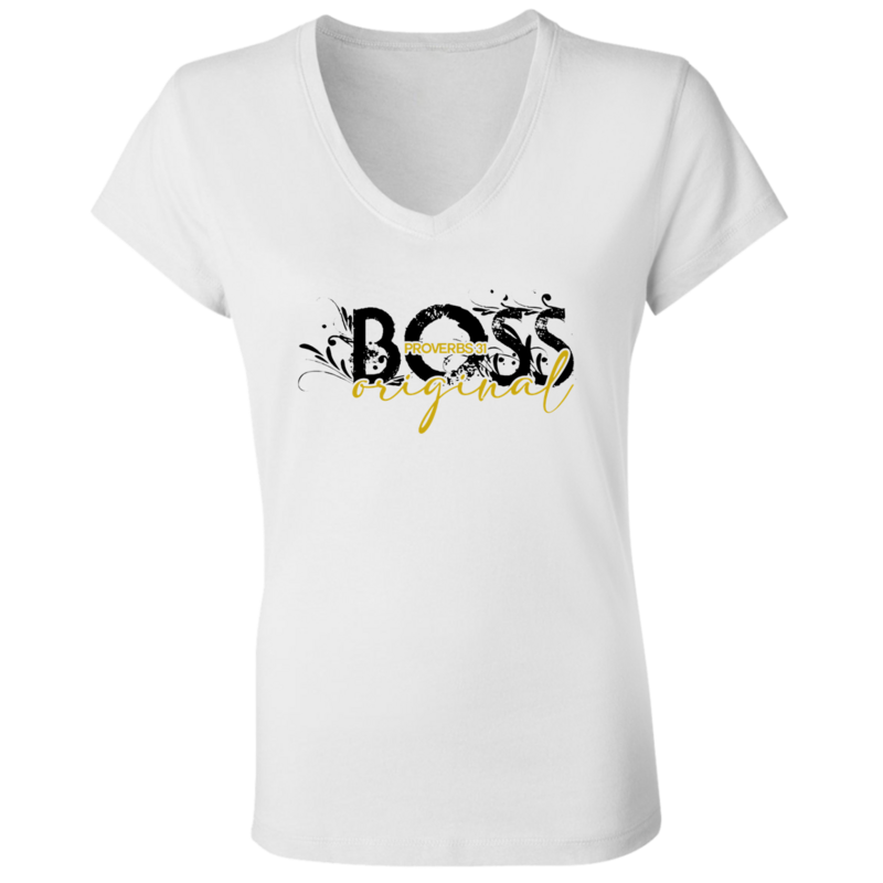 BOSS Women's V-Neck T-Shirt
