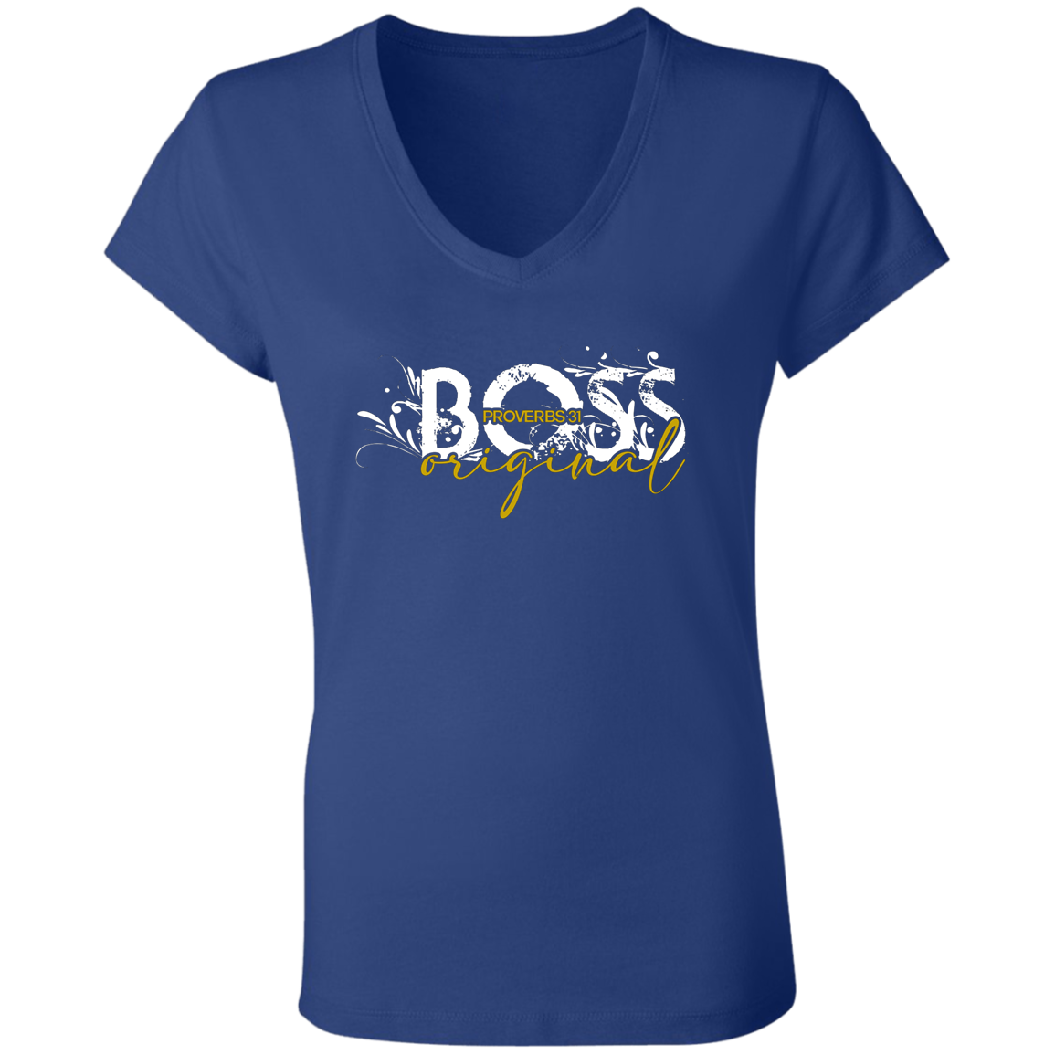 BOSS Women's V-Neck T-Shirt