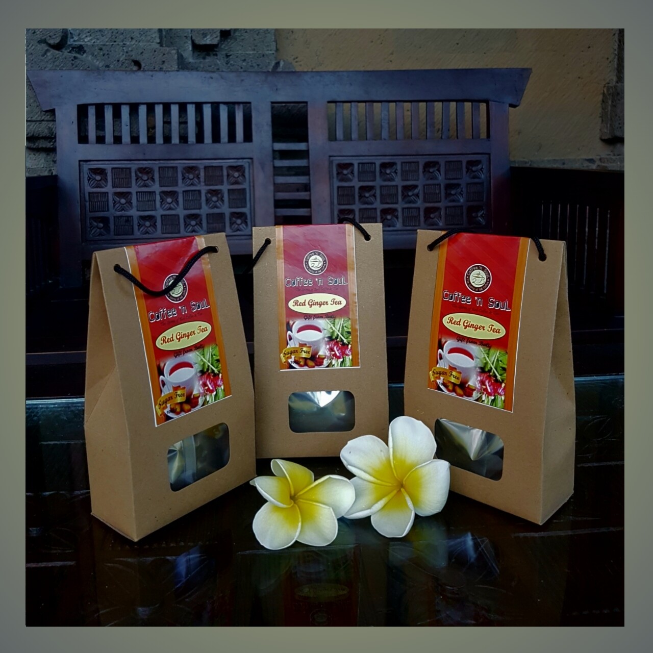 Red Ginger Tea 100 gr sugar free
