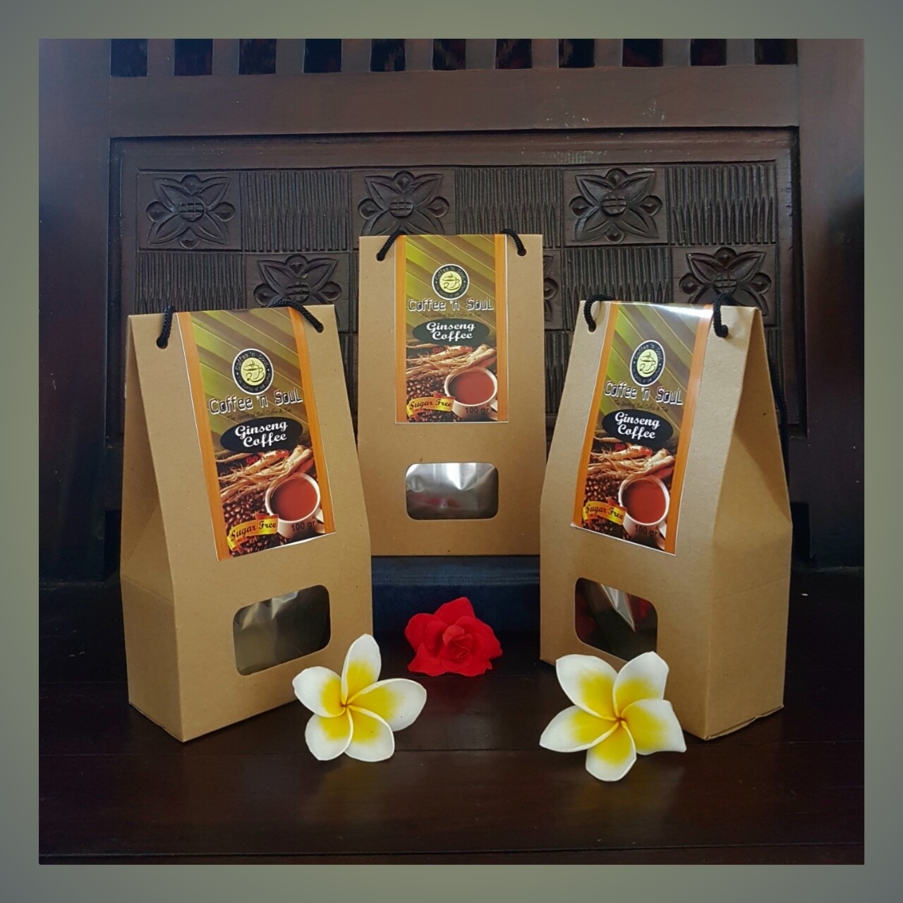 Ginseng Coffee 100 gr sugar free