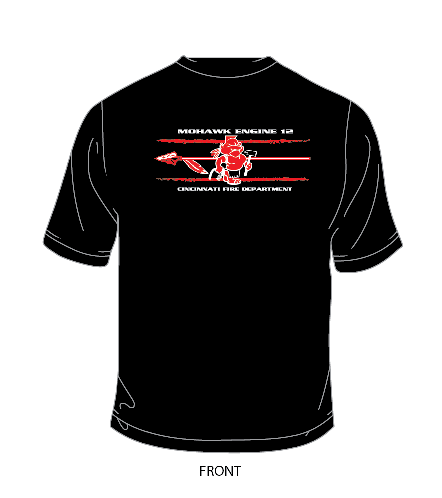 Off duty apparel - Mohawk Indian design