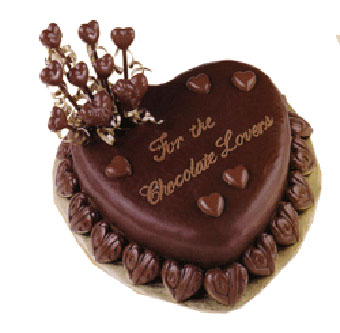 Heart Shaped Truffle Eggless