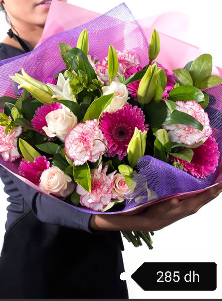 Assorted Flowers Hand Bouquet
