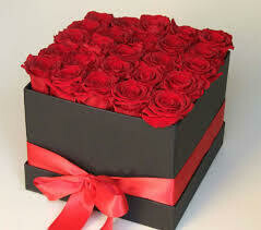 30 Red Roses in a Box